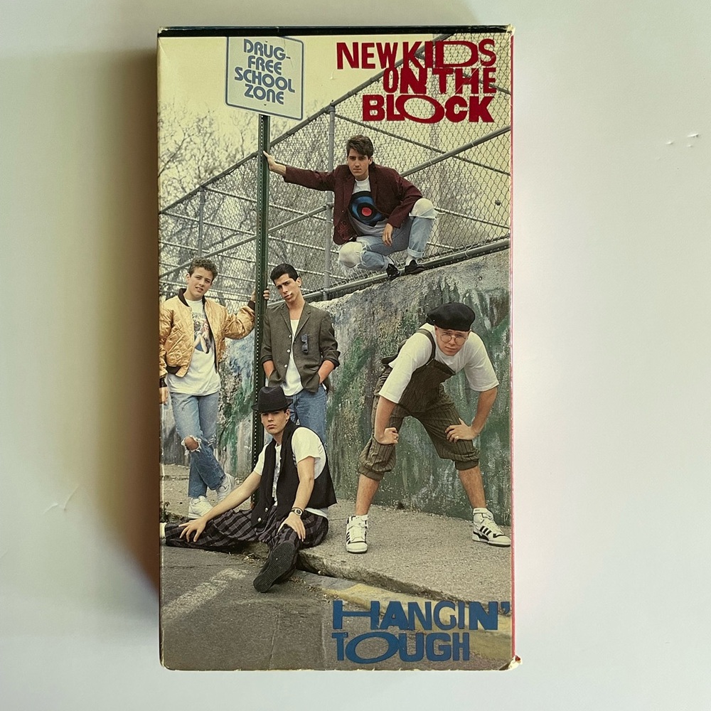 NKOTB Hangin’ Tough VHS tape